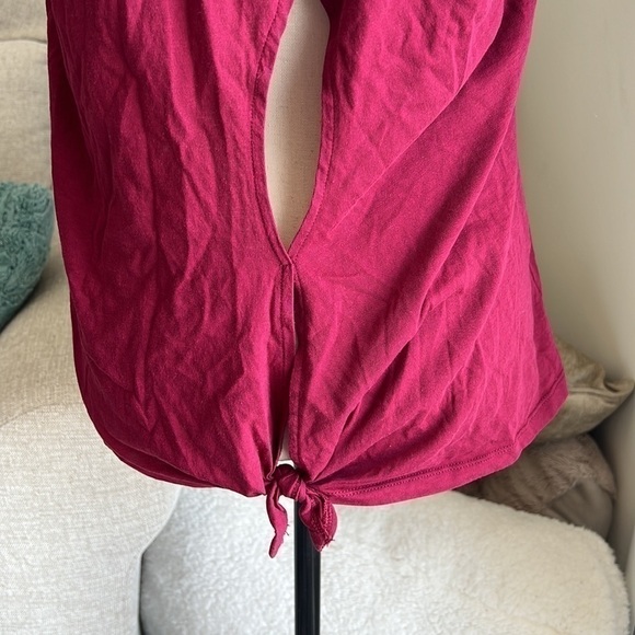 Victoria Secret Women’s Red Sport Glitter Graphic Tank Top Sz M - Picture 7 of 9